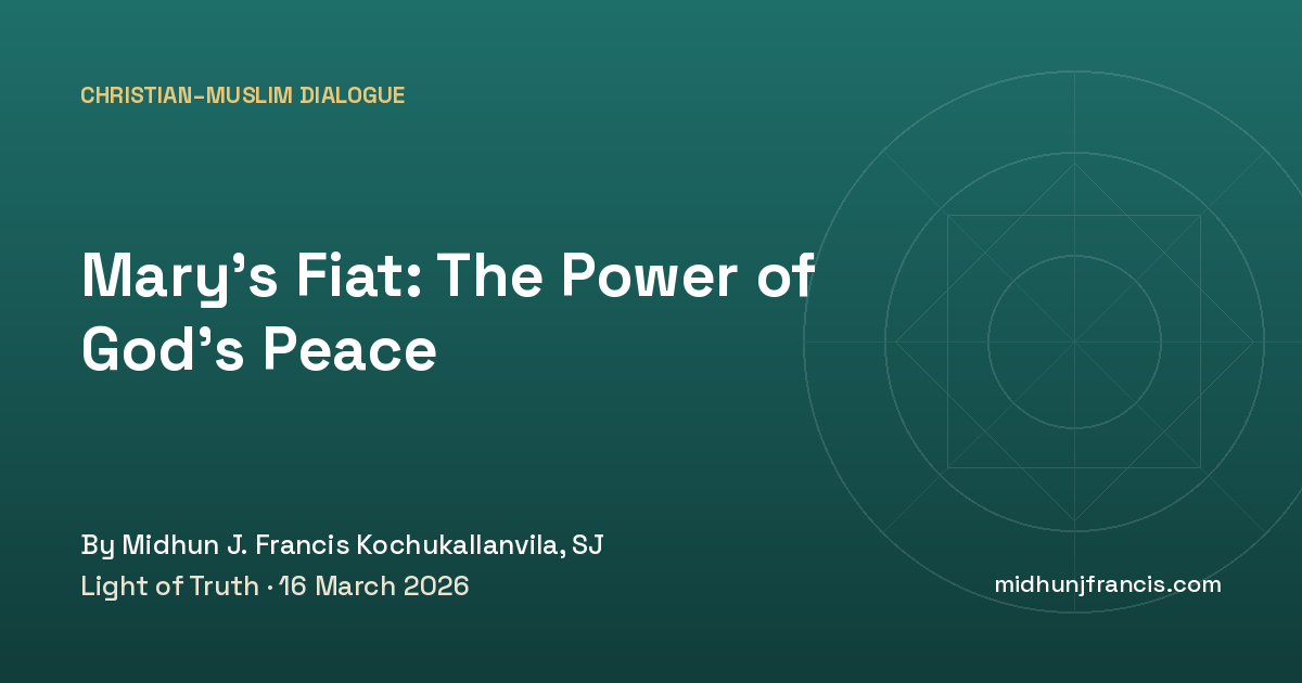 Mary’s Fiat: The Power of God’s Peace