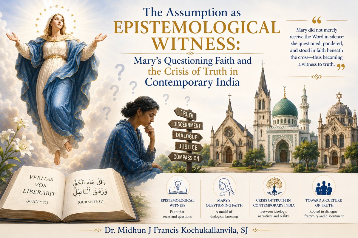 The Assumption as Epistemological Witness: Mary’s Questioning Faith and the Crisis of Truth in Contemporary India