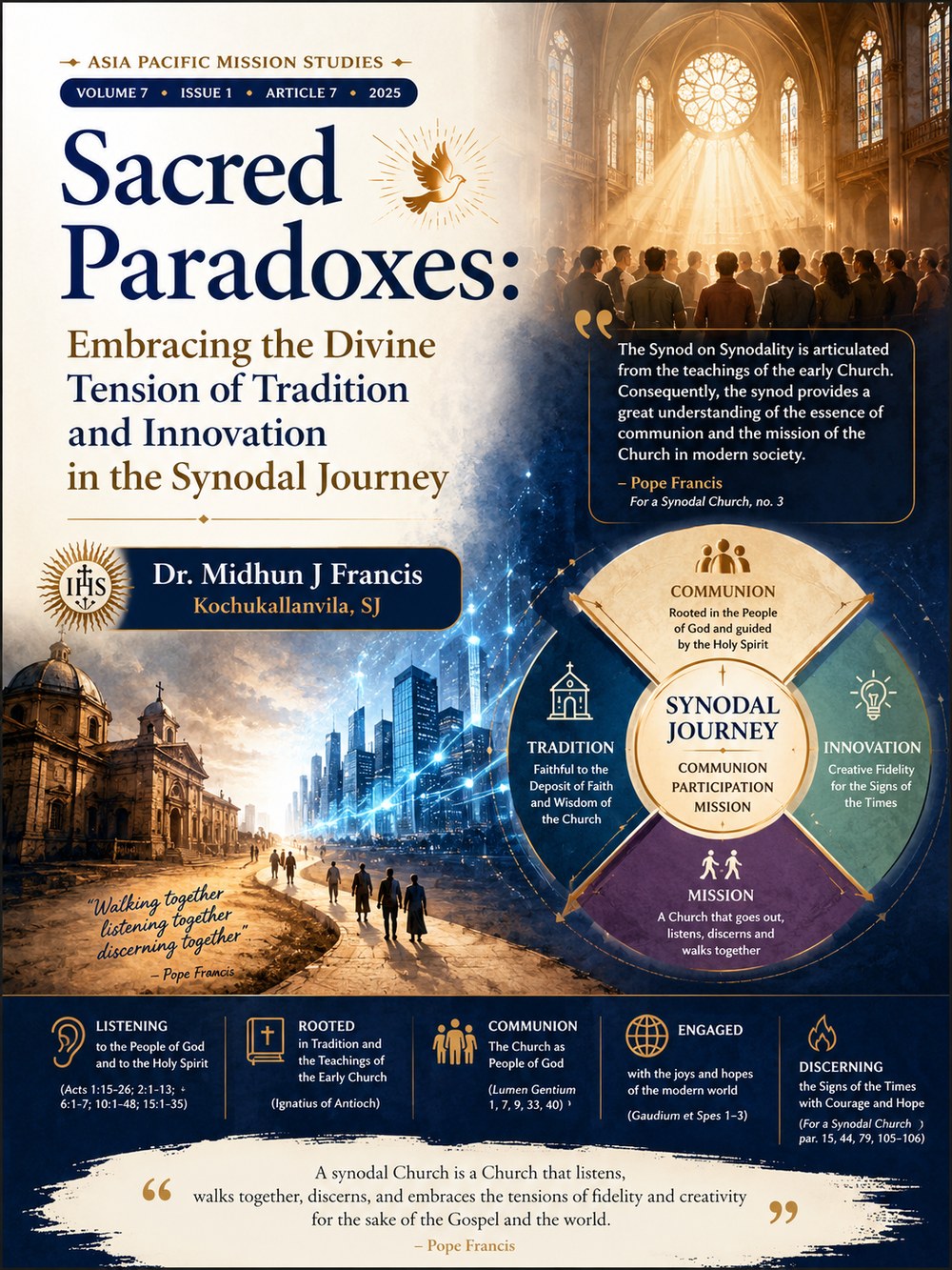Sacred Paradoxes: Tradition and Innovation in the Synodal Journey